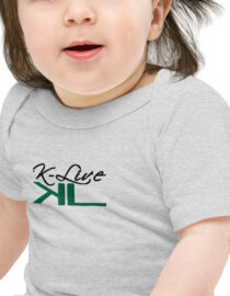 K-Live KL Baby Short Sleeve- One Piece Baby Bodysuit