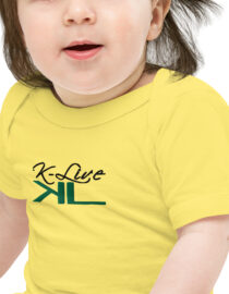 K-Live KL Baby Short Sleeve- One Piece Baby Bodysuit