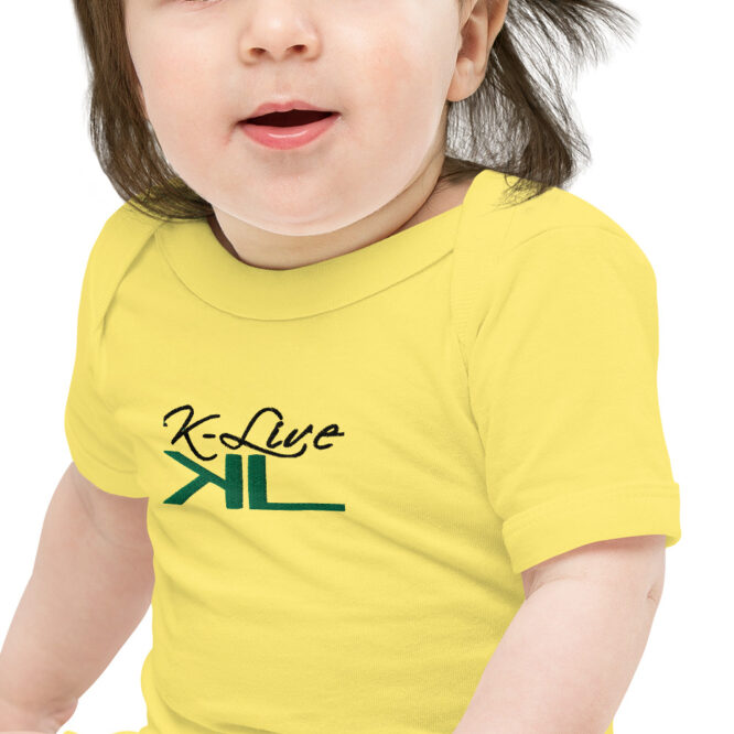 K-Live KL Baby Short Sleeve- One Piece Baby Bodysuit