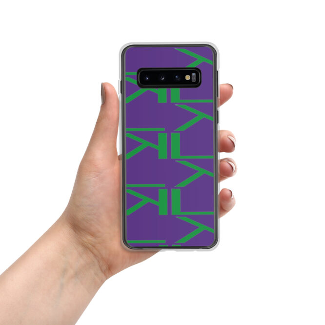 KL All Over Style Purple Samsung Case