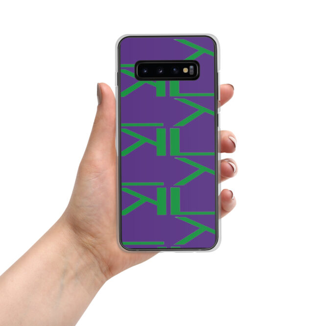 KL All Over Style Purple Samsung Case