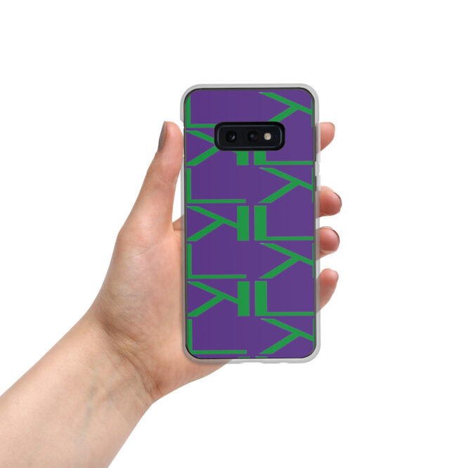 KL All Over Style Purple Samsung Case