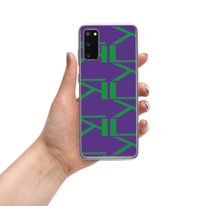 KL All Over Style Purple Samsung Case