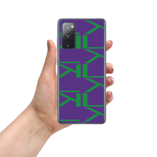 KL All Over Style Purple Samsung Case