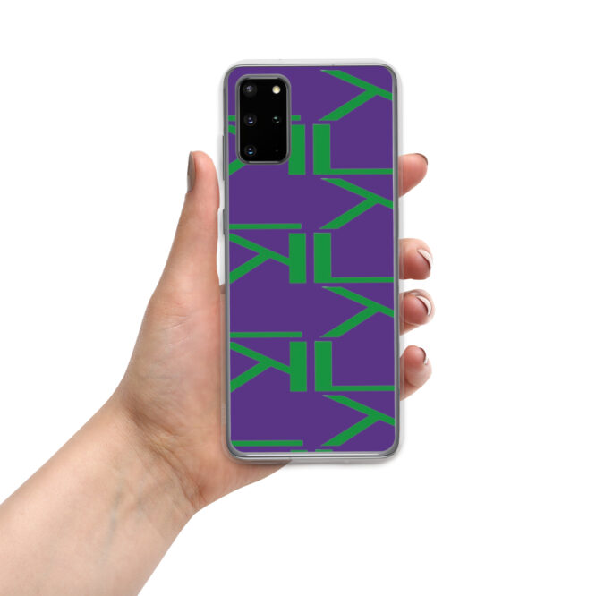 KL All Over Style Purple Samsung Case