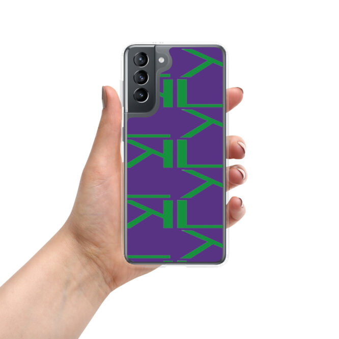KL All Over Style Purple Samsung Case