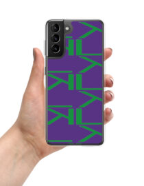 KL All Over Style Purple Samsung Case