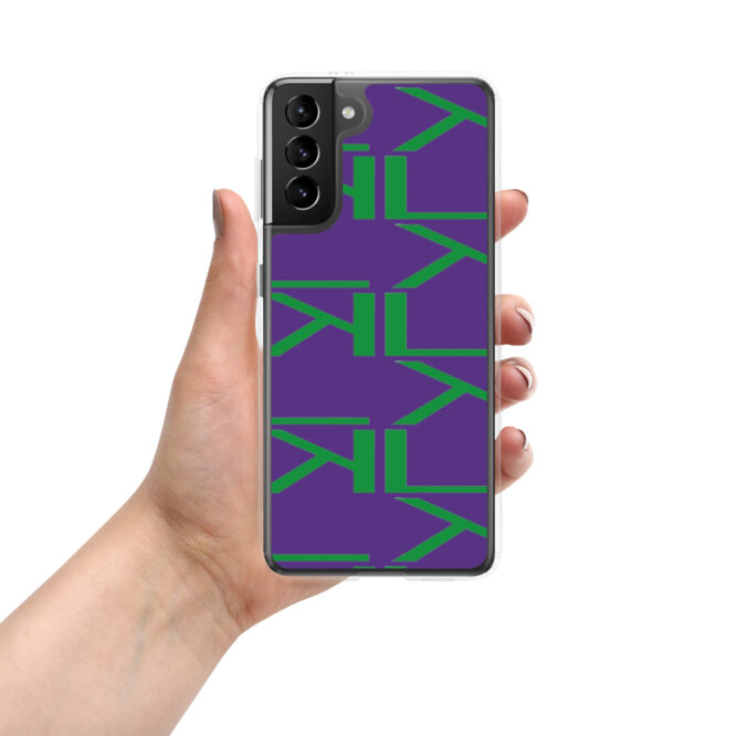 KL All Over Style Purple Samsung Case