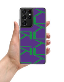 KL All Over Style Purple Samsung Case