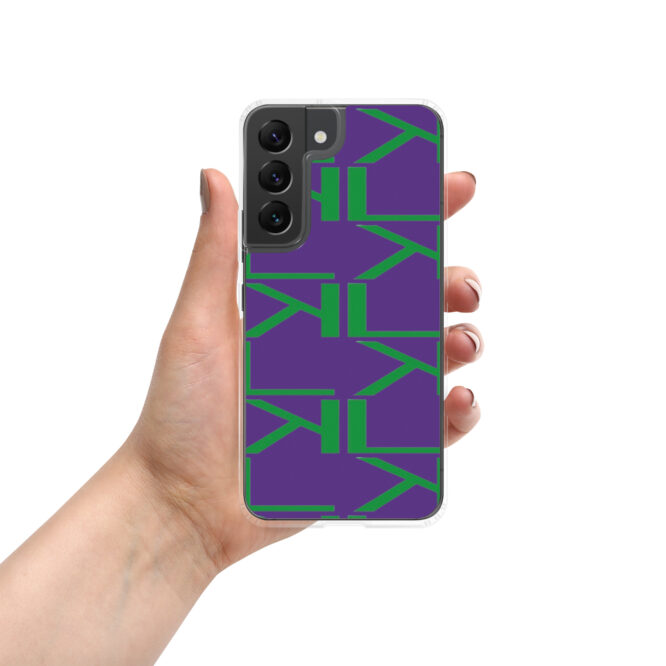 KL All Over Style Purple Samsung Case
