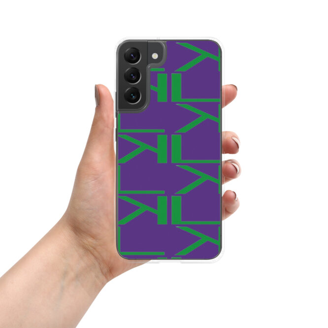 KL All Over Style Purple Samsung Case