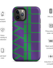 KL Tough Purple IPhone Case