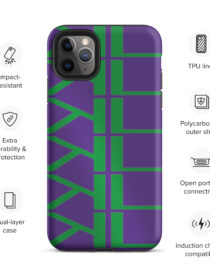 KL Tough Purple IPhone Case