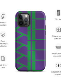 KL Tough Purple IPhone Case