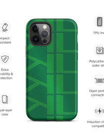 KL Tough Green IPhone Case