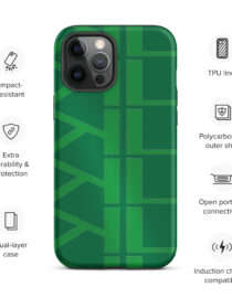 KL Tough Green IPhone Case