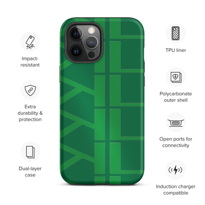KL Tough Green IPhone Case