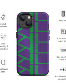 KL Tough Purple IPhone Case