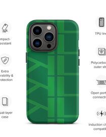 KL Tough Green IPhone Case