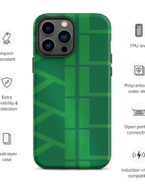 KL Tough Green IPhone Case