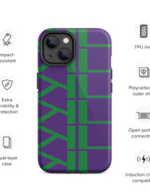 KL Tough Purple IPhone Case