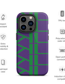 KL Tough Purple IPhone Case