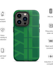 KL Tough Green IPhone Case