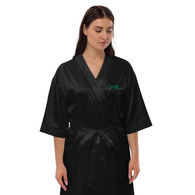 K-Live KL Luxury Satin robe