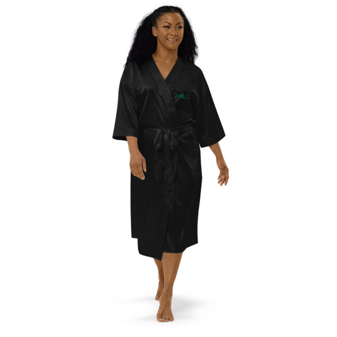 K-Live KL Luxury Satin robe