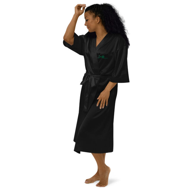 K-Live KL Luxury Satin robe