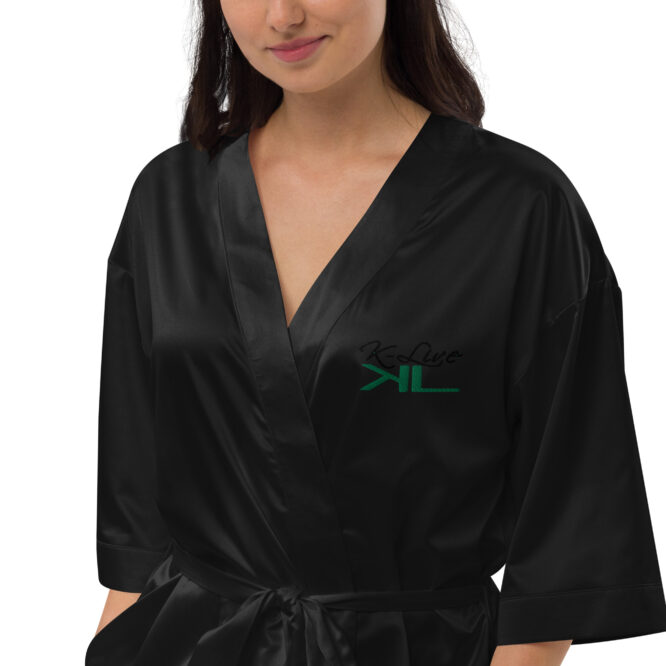 K-Live KL Luxury Satin robe