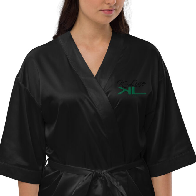 K-Live KL Luxury Satin robe
