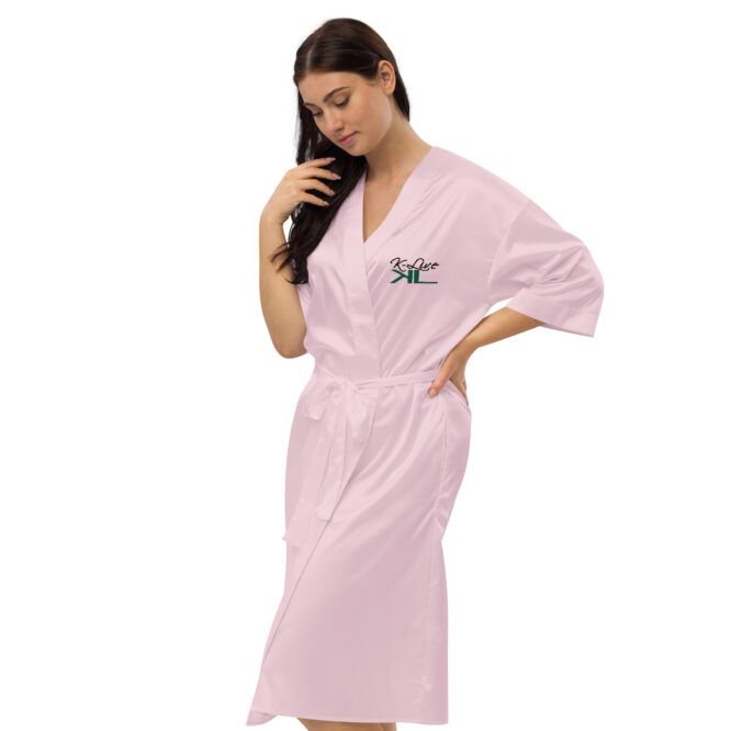 K-Live KL Luxury Satin robe