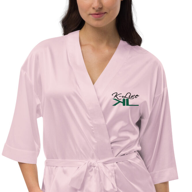 K-Live KL Luxury Satin robe