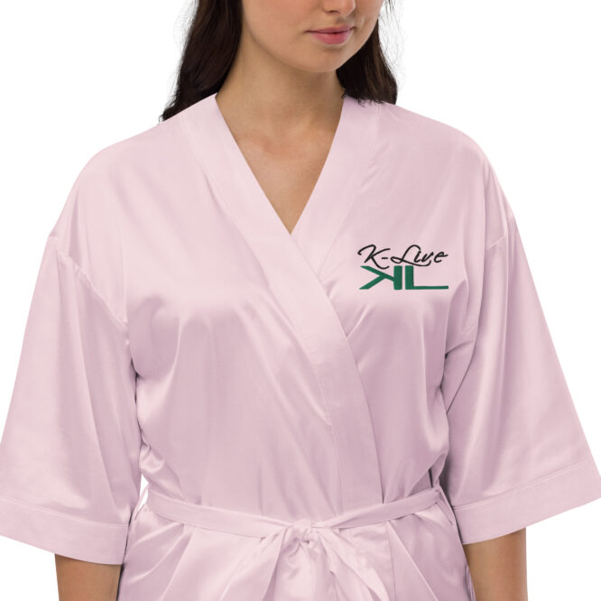 K-Live KL Luxury Satin robe