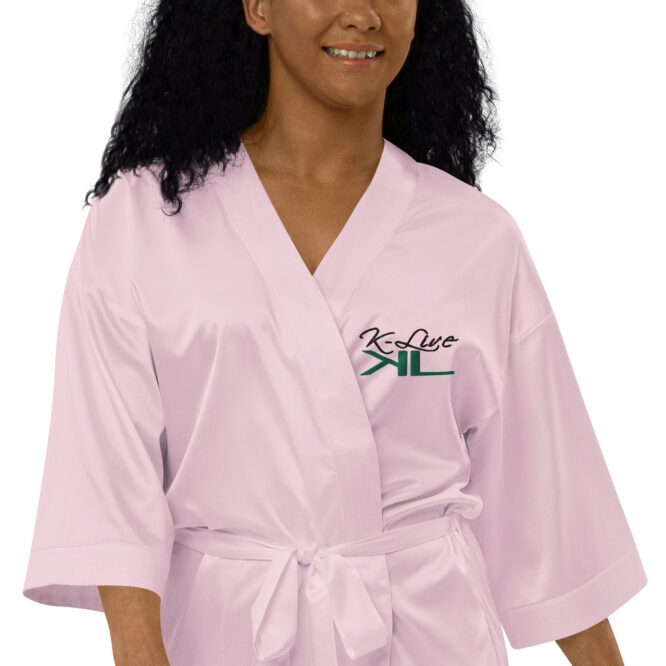 K-Live KL Luxury Satin robe