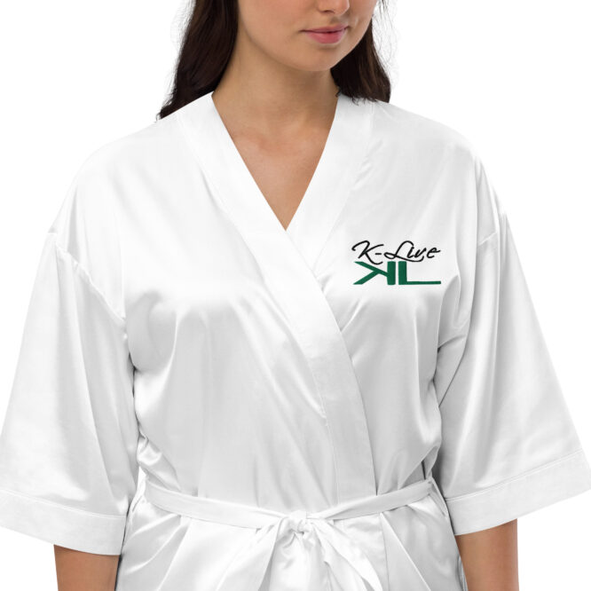 K-Live KL Luxury Satin robe