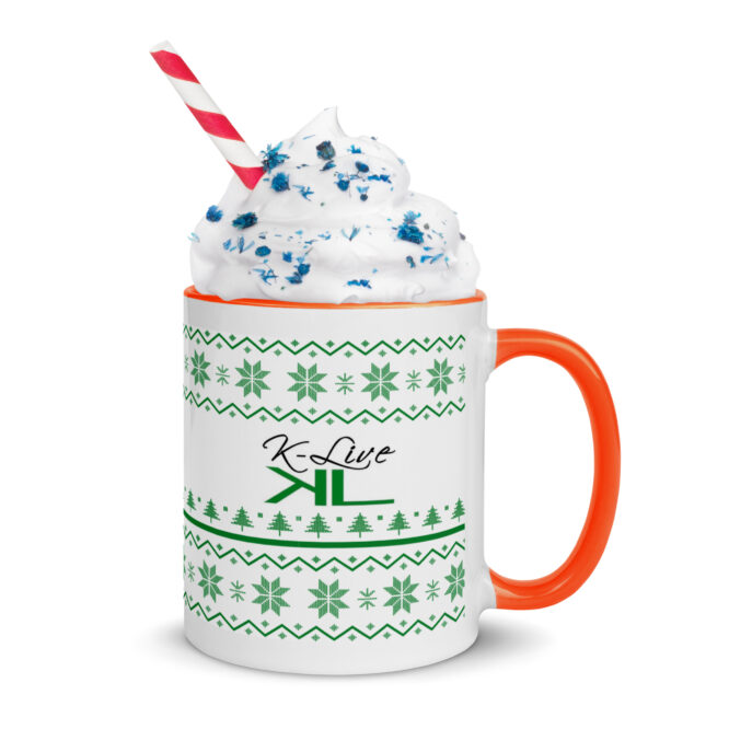 K-Live Coloured Ceramic Mug