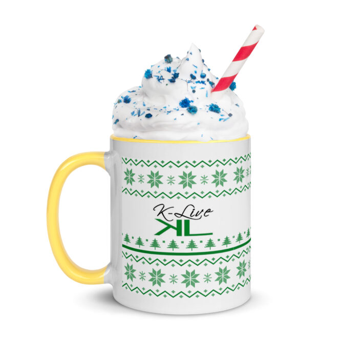 K-Live Coloured Ceramic Mug