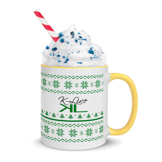 K-Live Coloured Ceramic Mug