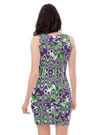 The Illusion K-Live ZigZag Bodycon Dress