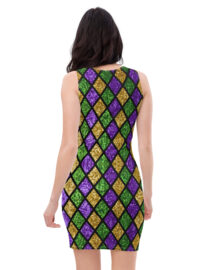 The Illusion K-Live Diamond Bodycon Dress