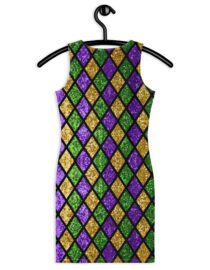 The Illusion K-Live Diamond Bodycon Dress