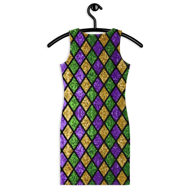The Illusion K-Live Diamond Bodycon Dress