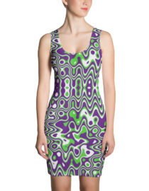The Illusion K-Live ZigZag Bodycon Dress