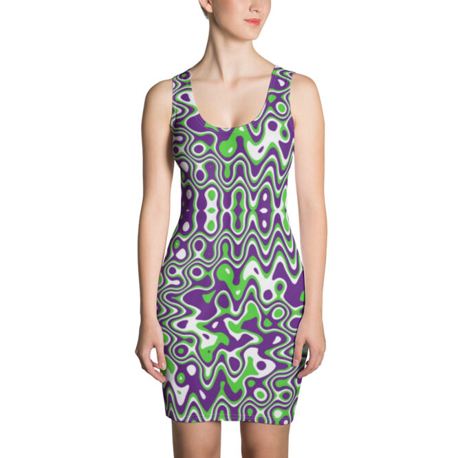 The Illusion K-Live ZigZag Bodycon Dress
