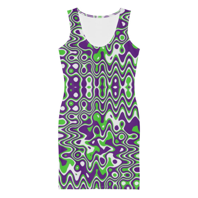 The Illusion K-Live ZigZag Bodycon Dress