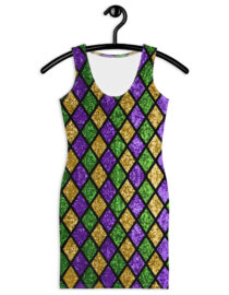 The Illusion K-Live Diamond Bodycon Dress