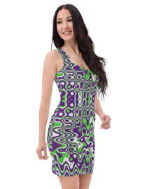 The Illusion K-Live ZigZag Bodycon Dress