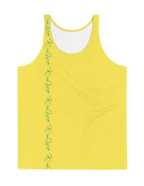 K-Live Green Pattern Marking Band- Yellow Unisex Vest
